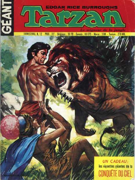 Scan de la Couverture Tarzan Gant n 12